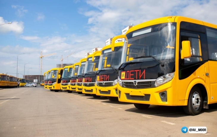 В 2025 году тюменские школы получат 34 новых автобуса
