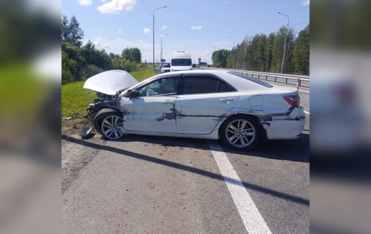 Трое детей пострадали в ДТП на федеральной автодороге Тюмень-Ханты-Мансийск