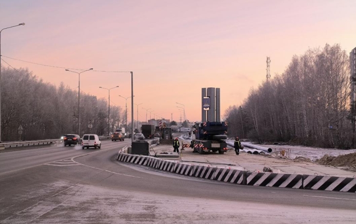 В Тюмени приступили к строительству новой развязки на Московском тракте