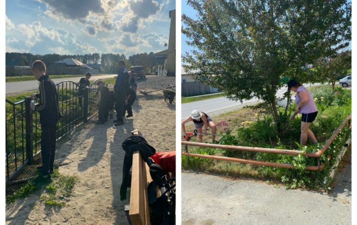 Двор в Нижней Тавде борется за звание лучшего на всероссийском конкурсе