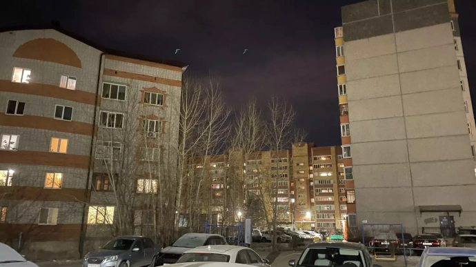 Дома района МЖК в Тюмени.