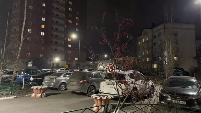 Дома района МЖК в Тюмени.