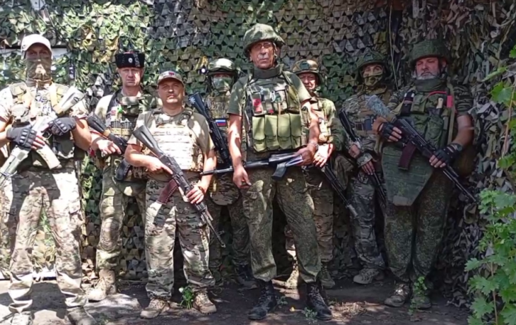 Бойцы тюменского отряда БАРС-11 поблагодарили земляков за гуманитарную помощь