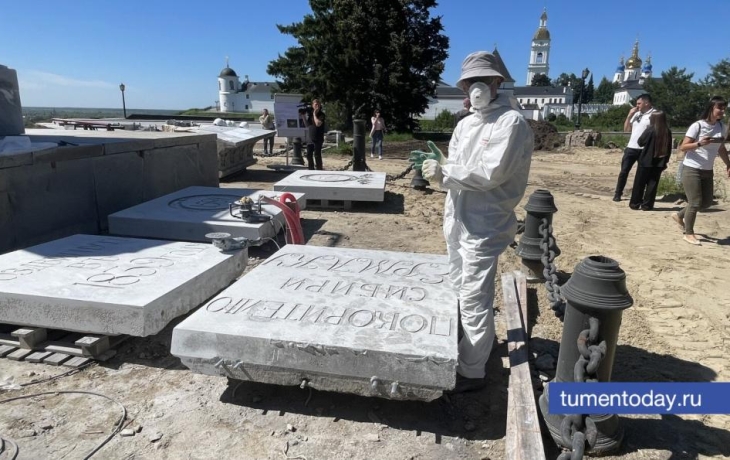 Реставрацию обелиска Ермаку в Тобольске завершат осенью