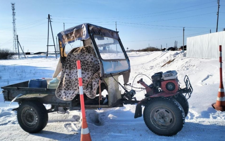 В Тюменской области водитель мотоблока погиб в ДТП