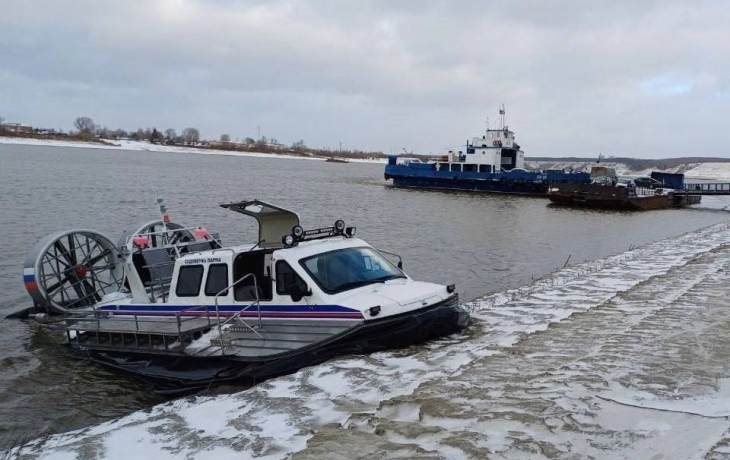 Ледовую переправу через Иртыш планируют открыть к середине декабря