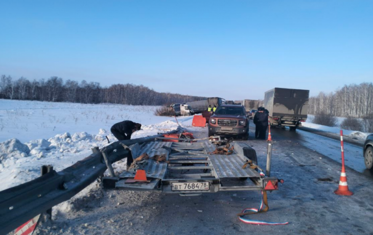 Появились подробности смертельного ДТП с горящей фурой на трассе Тюмень – Омск
