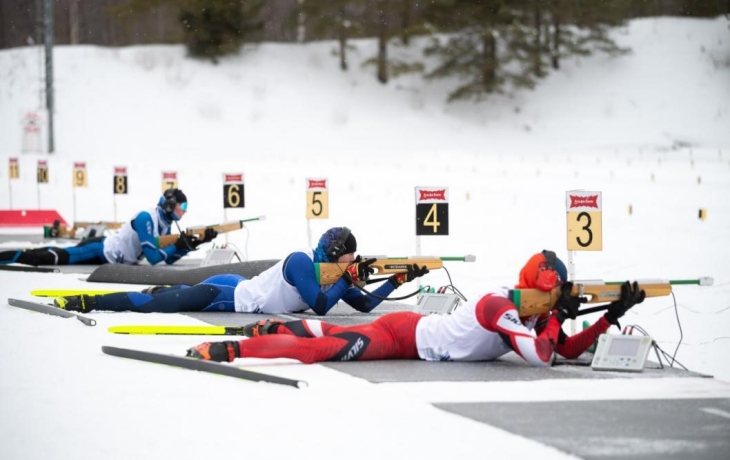 Тюменцы завоевали награды Кубка чемпионов спорта слепых по лыжным гонкам и биатлону