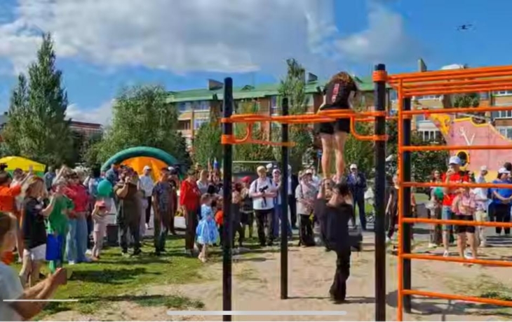 Новую спортивную площадку открыли в Нижнетавдинском округе