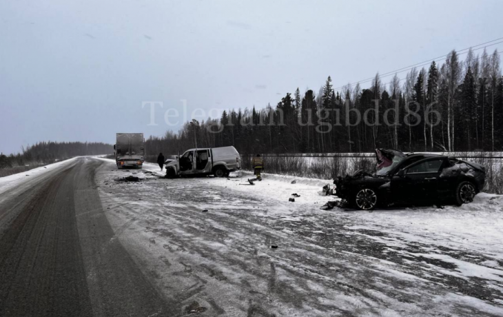 Один погиб, трое пострадали в ДТП на трассе Тюмень – Ханты-Мансийск