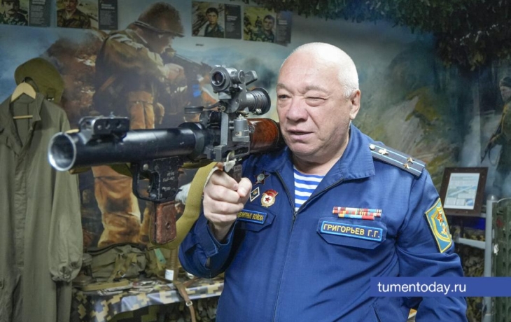 Председатель тюменского Союза десантников Григорьев рассказал о службе в элитных войсках