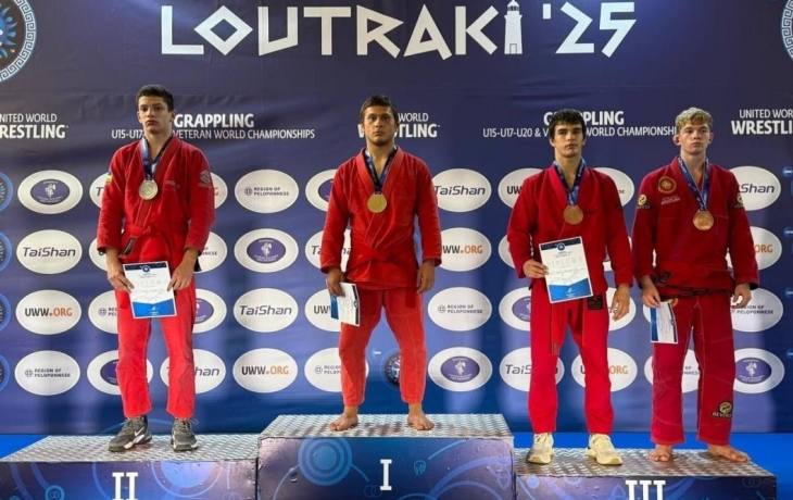 Айгун Омаров из Тюмени завоевал золото первенства мира по грэпплингу в Греции