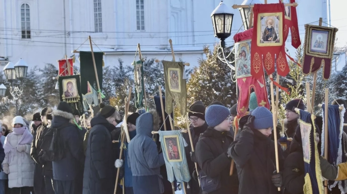 Крестный ход в Тюмени.
