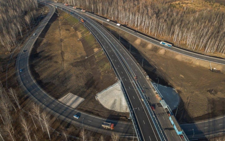 На трассе М‑12 «Восток» открыли новый участок Екатеринбург – Тюмень