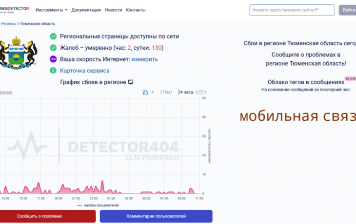 Пятый день в Тюмени не работает мобильный интернет