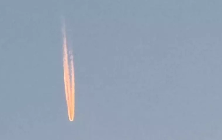 Над Тюменью вновь пролетели спутники Илона Маска. ВИДЕО