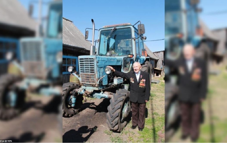 Александр Моор поздравил с 95-летием Героя Социалистического Труда Леонида Сенникова