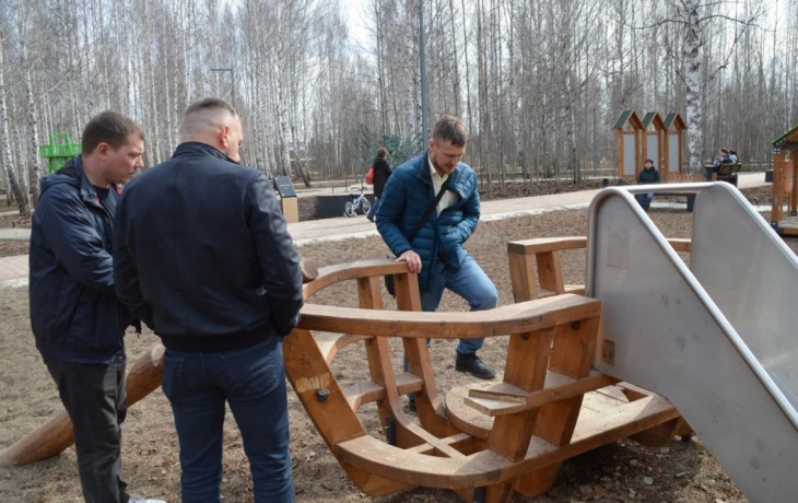 В новом парке Константина Лагунова в Тюмени обнаружены недочеты В новом парке Константина Лагунова в Тюмени обнаружены недочеты
