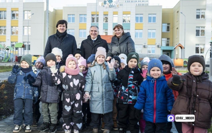 В Тюмени сдали детсад на Вьюжной на два месяца раньше срока В Тюмени сдали детсад на Вьюжной на два месяца раньше срока