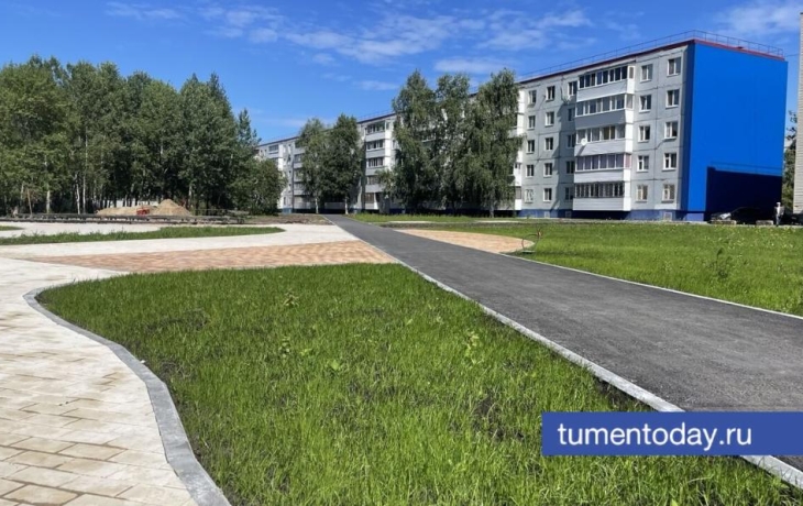 Благоустройство сквера Спортивного в Тобольске готово на 26%