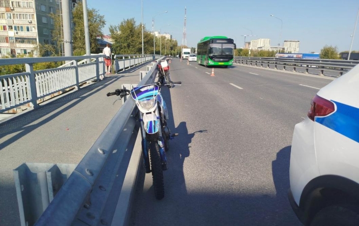 Подросток без прав спровоцировал ДТП с питбайками на Пермякова