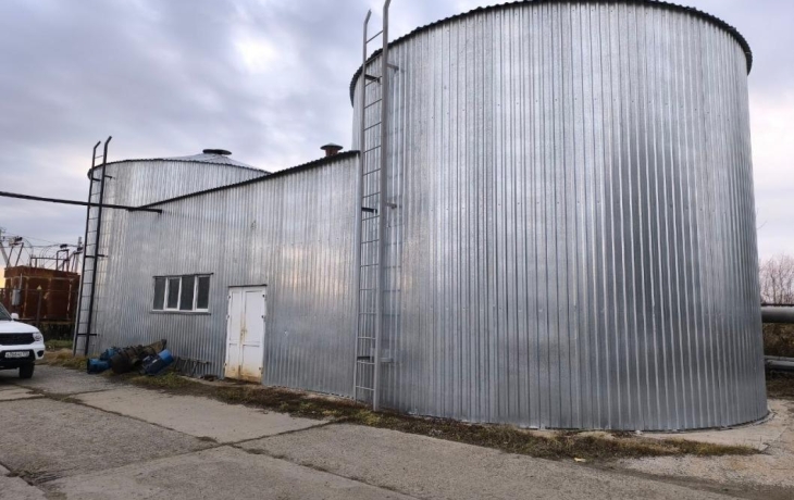 В Абатском идет капитальный ремонт очистных сооружений