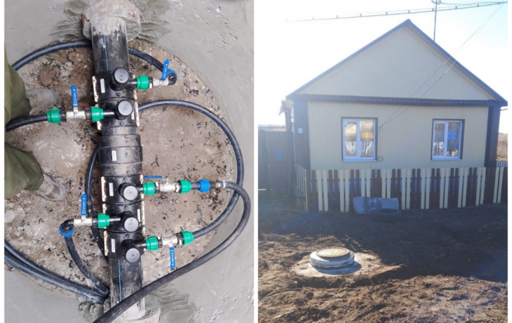 В селе Бердюжского округа полностью заменили водопровод В селе Бердюжского округа полностью заменили водопровод