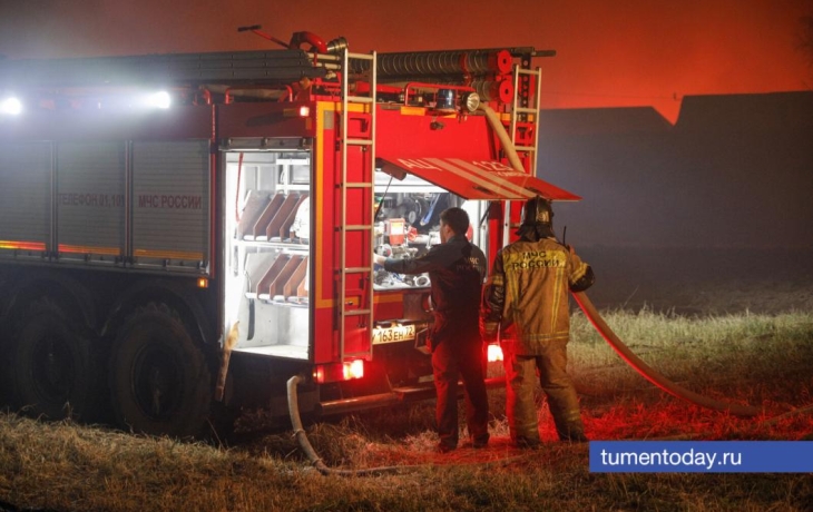 В двух пожарах в Тюменской области люди получили ожоги